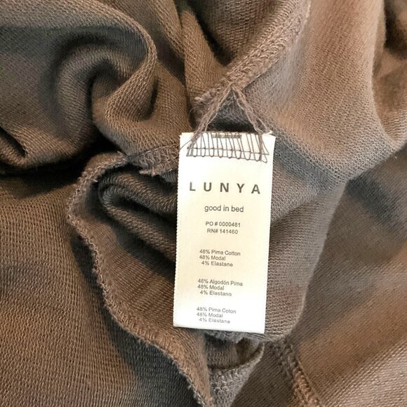 Lunya Wrap The Robe Loungewear Dress Long Sleeve Gray Size XS / S - Picture 14 of 15